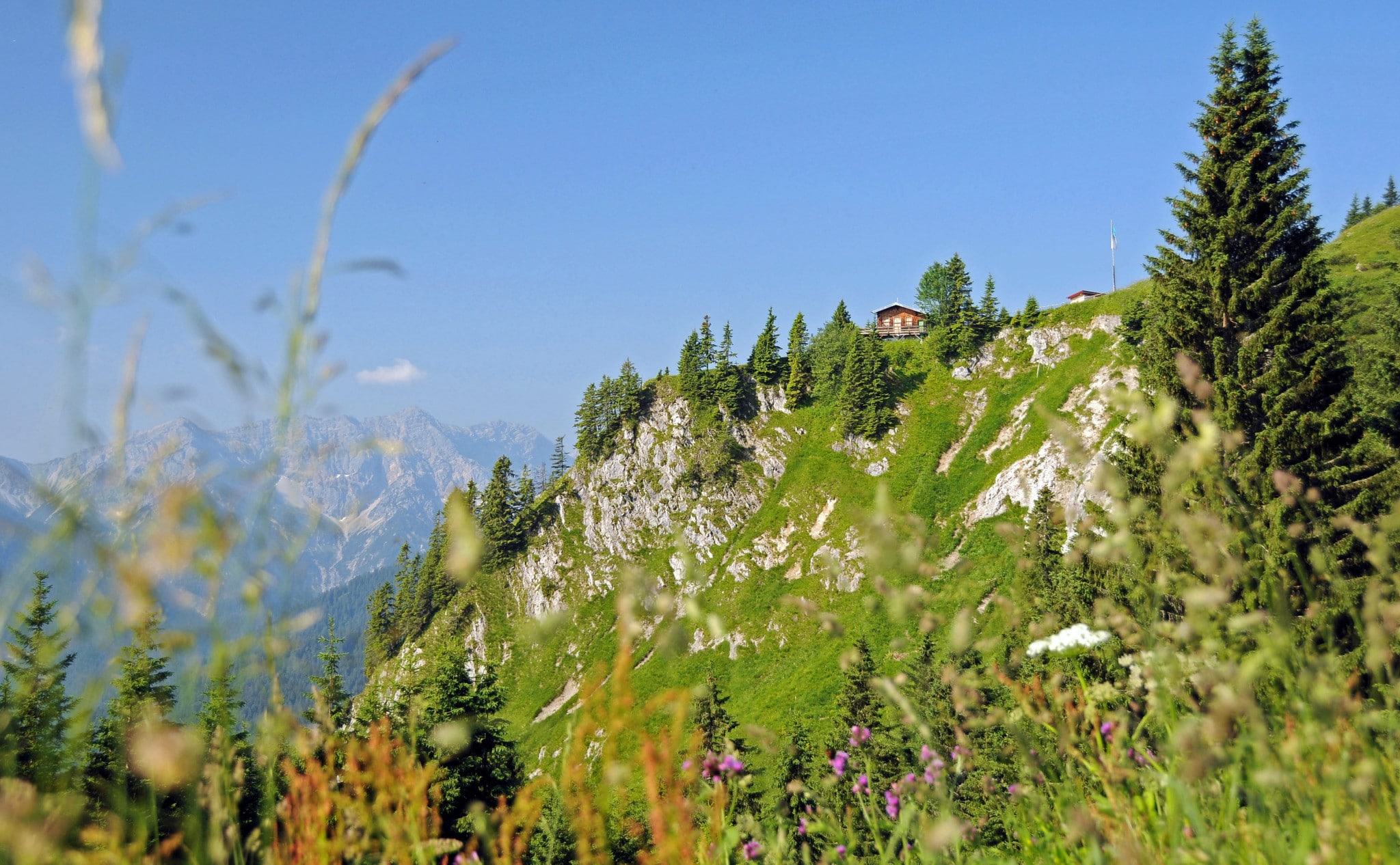 Königliches Jagdhaus am Brunnenkopf im Ammergebirge (Foto: H.K.)
